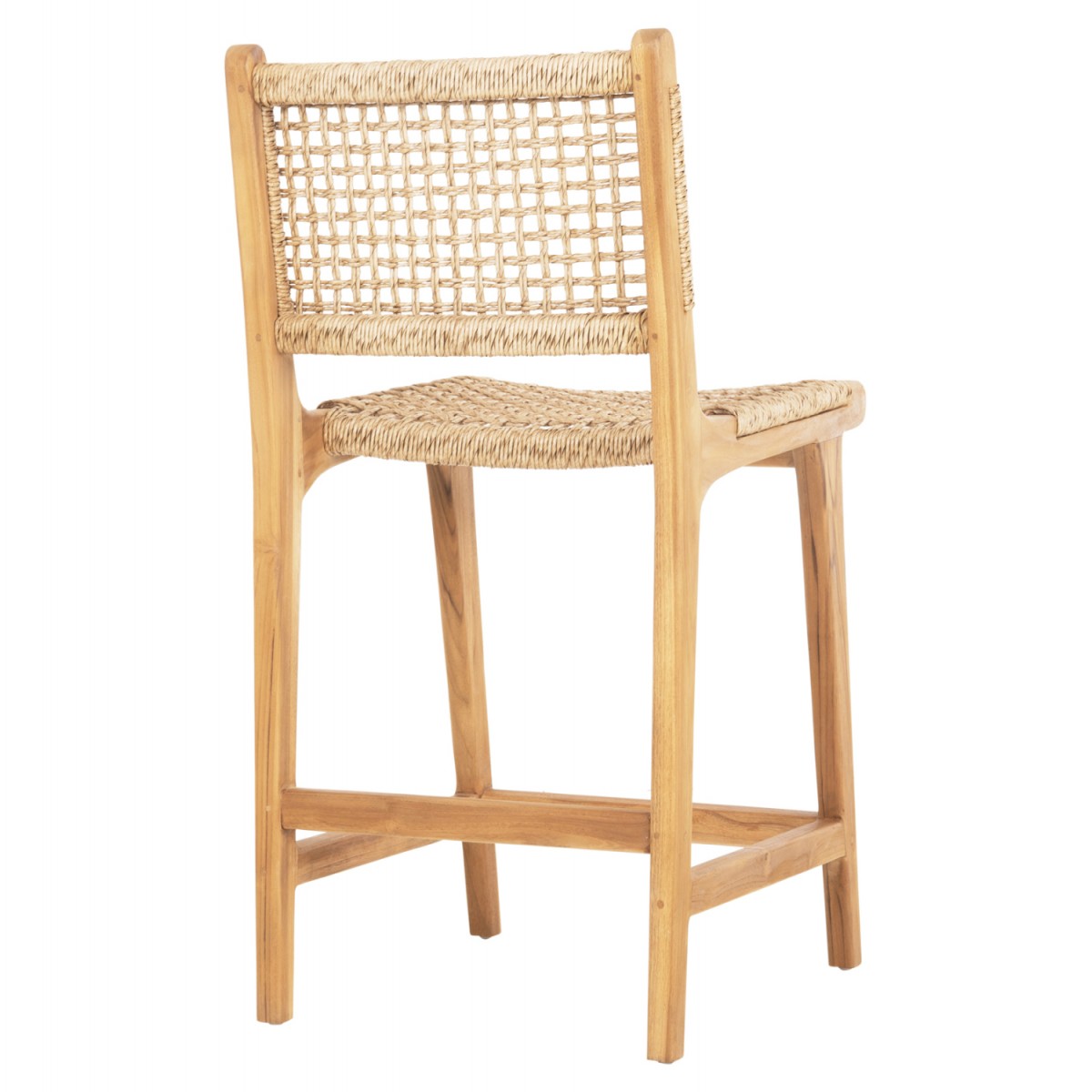 ΣΚΑΜΠΟ ΜΠΑΡ ΜΕ ΠΛΑΤΗ NESHA HM9381.11 ΞΥΛΟ ΤΕΑΚ & ΣΧΟΙΝΙ VIRO VIRO 46x48,5x96Υεκ.