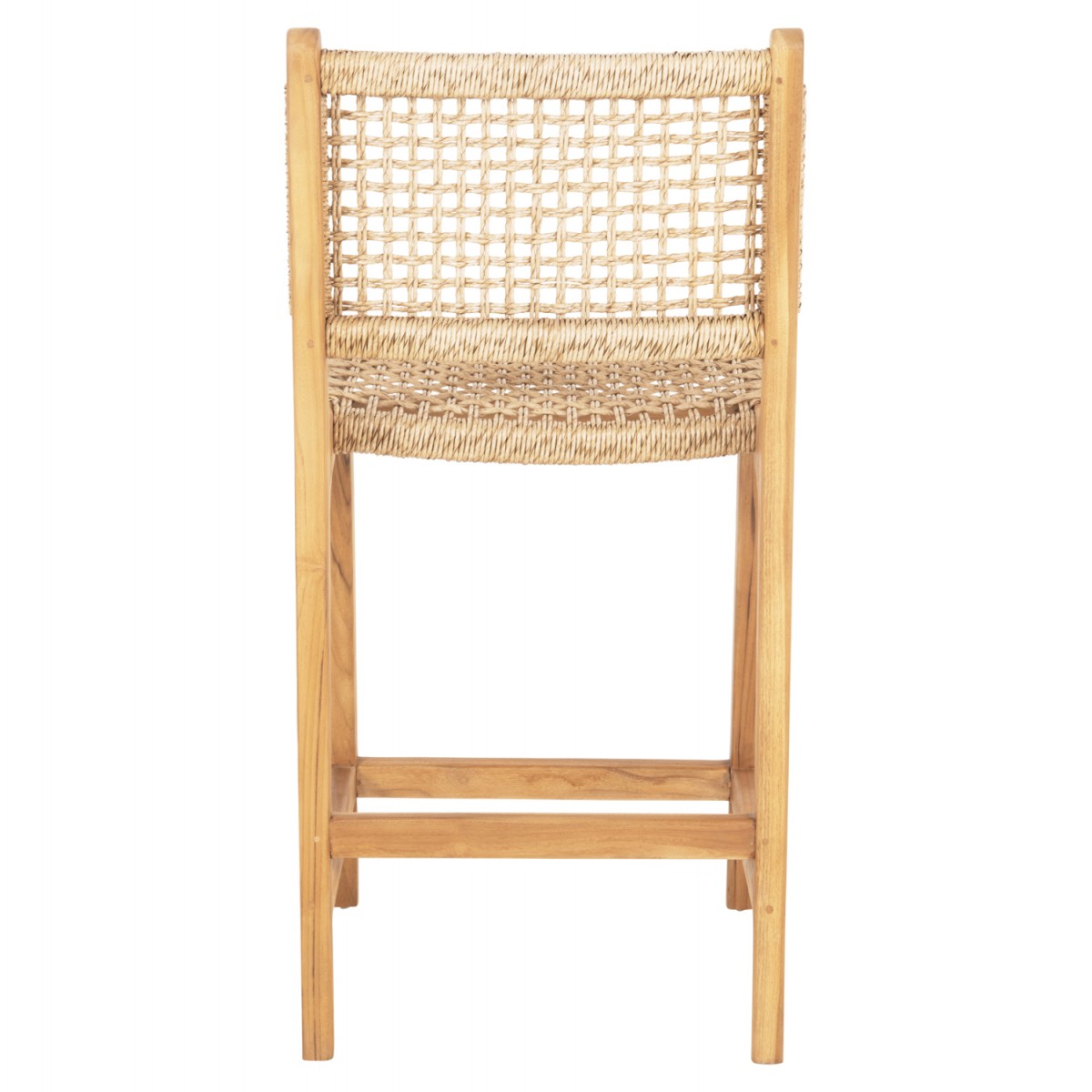 ΣΚΑΜΠΟ ΜΠΑΡ ΜΕ ΠΛΑΤΗ NESHA HM9381.11 ΞΥΛΟ ΤΕΑΚ & ΣΧΟΙΝΙ VIRO VIRO 46x48,5x96Υεκ.