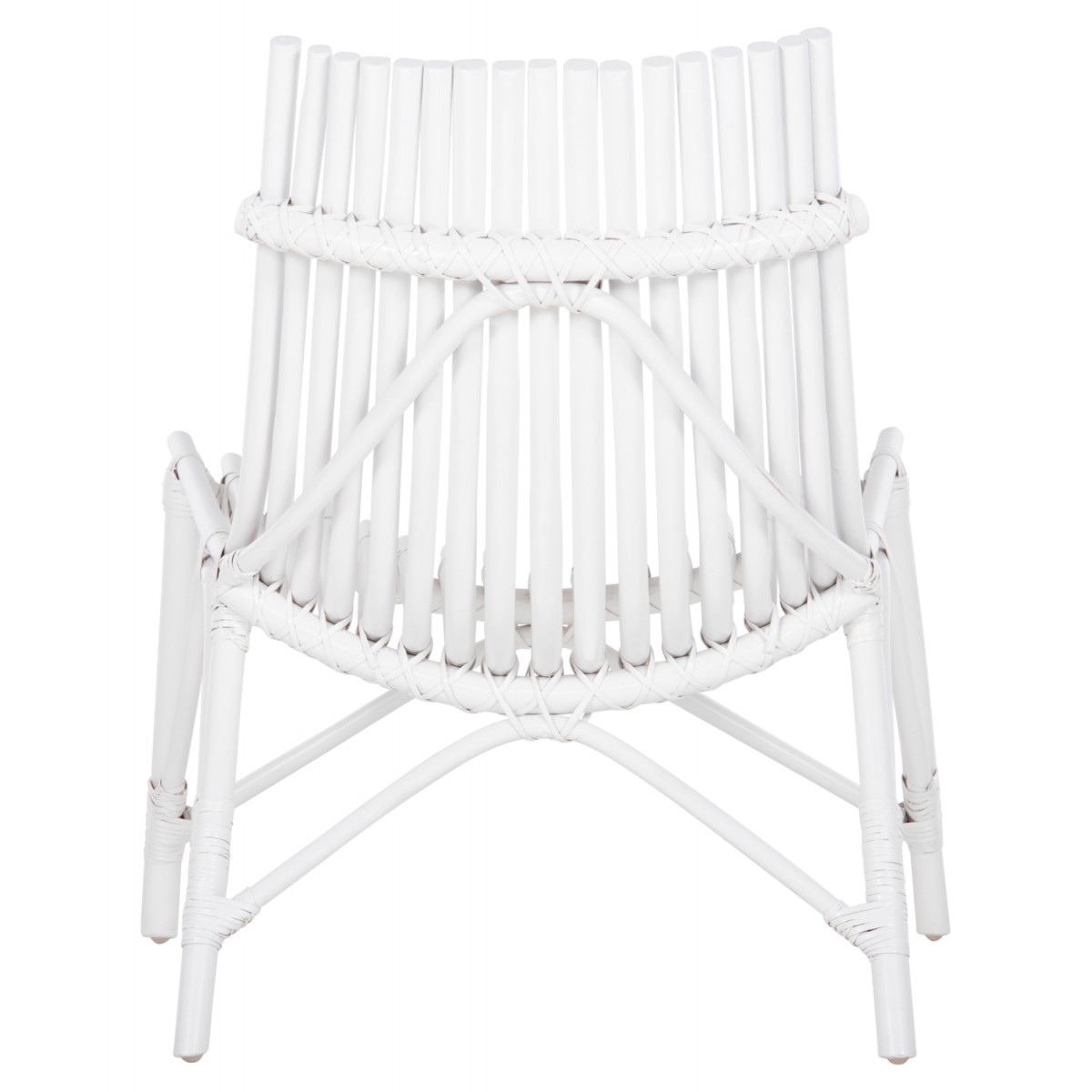 ΚΑΡΕΚΛΑ ΕΞΩΤ.ΧΩΡΟΥ CELLION HM9812.03 ΡΑΒΔΟΙ RATTAN ΣΕ ΛΕΥΚΟ ΧΡΩΜΑ 76x72x83Υεκ.