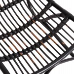 ΠΟΛΥΘΡΟΝΑ GRINN HM9815.02 ΡΑΒΔΟΙ RATTAN ΣΕ ΜΑΥΡΟ--Β' ΔΙΑΛΟΓΗΣ 56,5x73,5x79,5Υεκ.