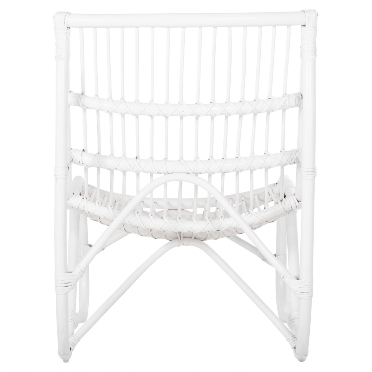 ΠΟΛΥΘΡΟΝΑ GRINN HM9815.03 ΡΑΒΔΟΙ RATTAN ΣΕ ΛΕΥΚΟ 56,5x73,5x79,5Υ εκ.