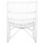 ΠΟΛΥΘΡΟΝΑ GRINN HM9815.03 ΡΑΒΔΟΙ RATTAN ΣΕ ΛΕΥΚΟ 56,5x73,5x79,5Υ εκ.