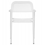 ΠΟΛΥΘΡΟΝΑ ΑΛΟΥΜΙΝΙΟΥ RONNY HM5998.02 ΛΕΥΚΟΣ ΣΚΕΛΕΤΟΣ & ΛΕΥΚΟ TEXTILENE 53x51x80Υεκ.