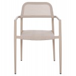 ΠΟΛΥΘΡΟΝΑ ΑΛΟΥΜΙΝΙΟΥ RONNY HM5998.03 ΣΑΜΠΑΝΙ ΣΚΕΛΕΤΟΣ&ΣΑΜΠΑΝΙ TEXTILENE 53x51x80Υεκ.