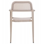 ΠΟΛΥΘΡΟΝΑ ΑΛΟΥΜΙΝΙΟΥ RONNY HM5998.03 ΣΑΜΠΑΝΙ ΣΚΕΛΕΤΟΣ&ΣΑΜΠΑΝΙ TEXTILENE 53x51x80Υεκ.