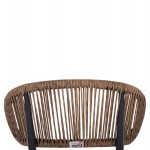 ΚΑΡΕΚΛΑ ΕΞΩΤ.ΧΩΡΟΥ EULO HM6049.03 ΑΛΟΥΜΙΝΙΟ ΣΕ ΑΝΘΡΑΚΙ-ΣΥΝΘΕΤΙΚΟ RATTAN ΓΚΡΙ 49x60x78Υεκ.