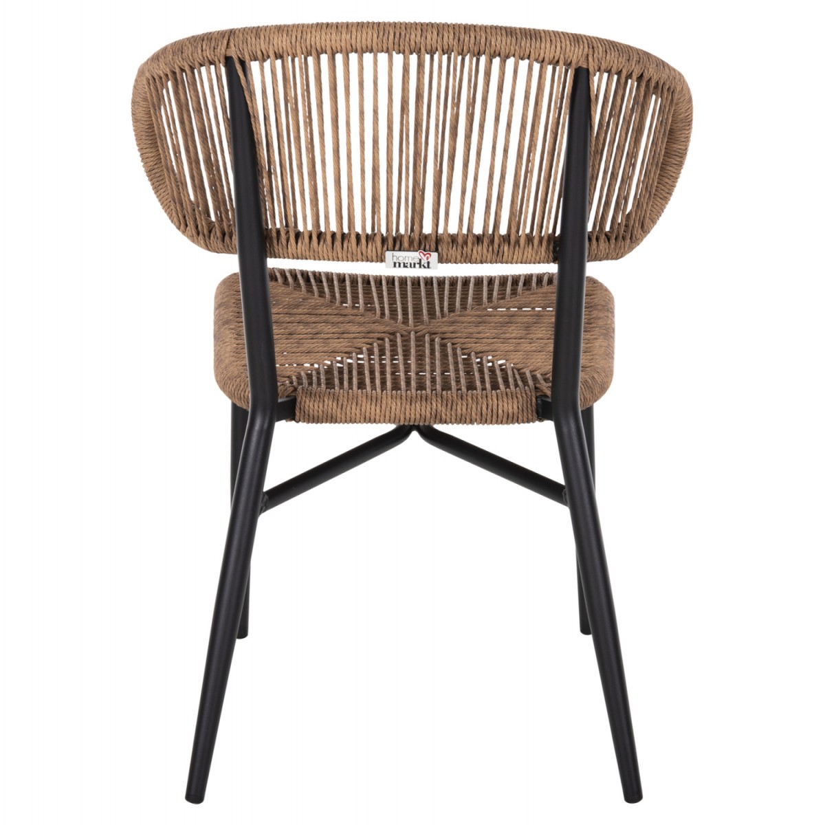 ΚΑΡΕΚΛΑ ΕΞ.ΧΩΡΟΥ EULO HM6049.02 ΑΛΟΥΜΙΝΙΟ ΣΕ ΜΑΥΡΟ -ΣΥΝΘΕΤΙΚΟ RATTAN