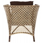 ΠΟΛΥΘΡΟΝΑ ΕΞΩΤ.ΧΩΡΟΥ HM6111 SILMAR-RATTAN ΚΑΦΕ ΚΑΙ ΦΥΣΙΚΟ-ΜΑΞΙΛΑΡΙΑ ΚΑΦΕ 82x76x85Υεκ