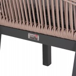 ΚΑΡΕΚΛΑ ΑΛΟΥΜΙΝΙΟΥ HOWARD HM5547.12 ΑΝΘΡΑΚΙ--ΣΧΟΙΝΙ ΜΠΕΖ 55,5x60x84,5Υεκ