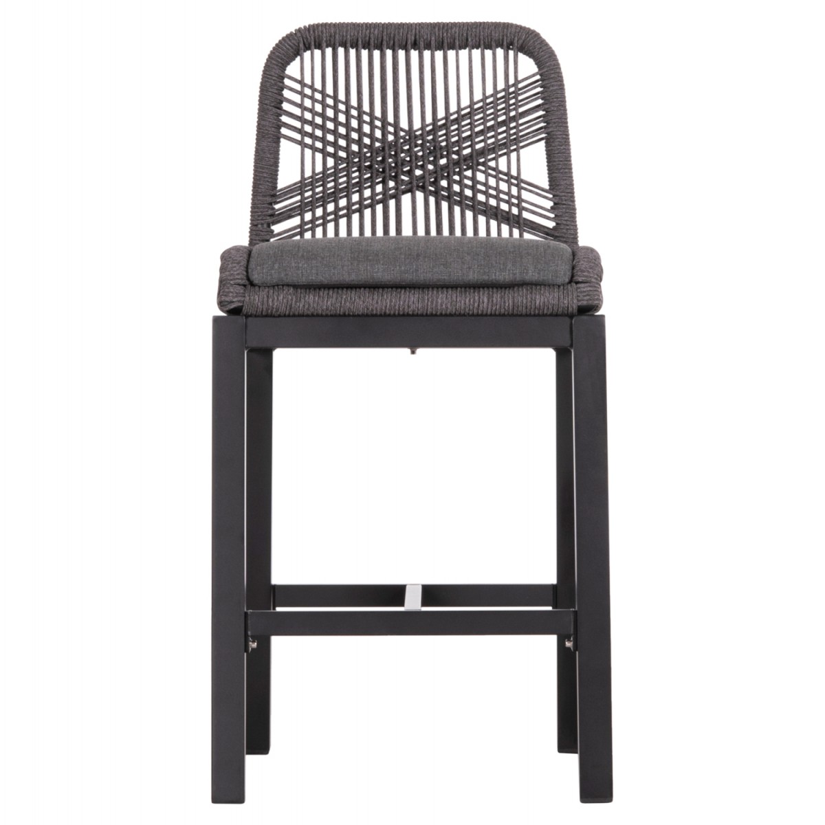 ΣΚΑΜΠΟ ΜΠΑΡ ΜΕΣ.ΥΨΟΥΣ HOWARD HM5791.23 ΜΑΥΡΟ ΑΛΟΥΜΙΝΙΟ--ΓΚΡΙ ΣΧΟΙΝΙ 47,5x55x94,5Υεκ.