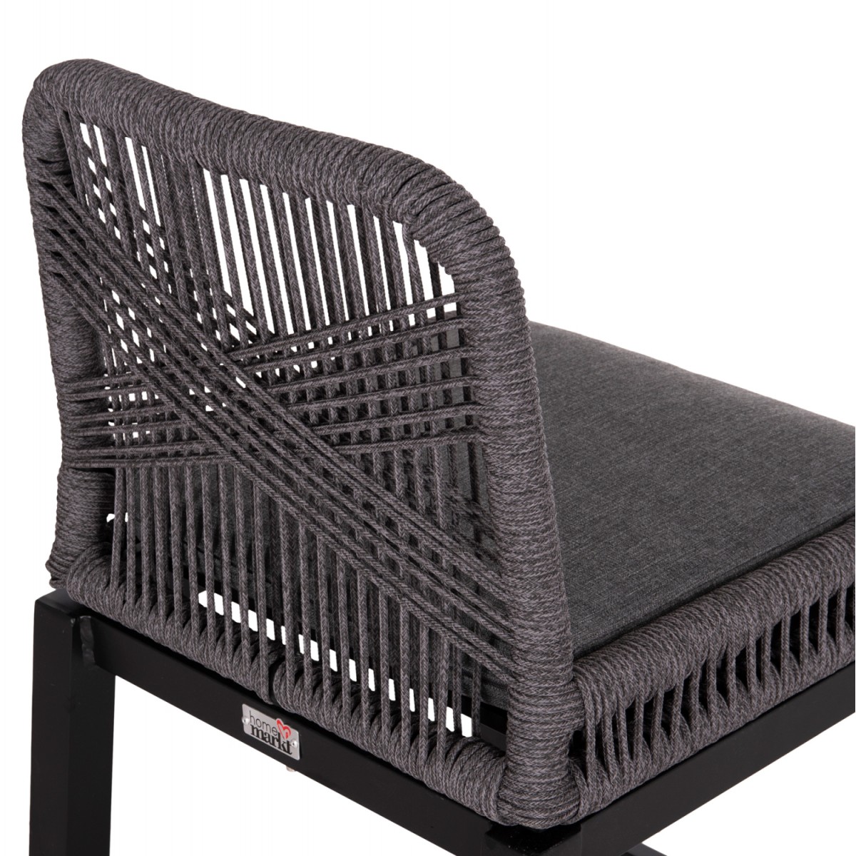 ΣΚΑΜΠΟ ΜΠΑΡ ΜΕΣ.ΥΨΟΥΣ HOWARD HM5791.23 ΜΑΥΡΟ ΑΛΟΥΜΙΝΙΟ--ΓΚΡΙ ΣΧΟΙΝΙ 47,5x55x94,5Υεκ.