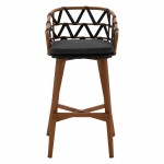 ΣΚΑΜΠΟ ΜΠΑΡ ΑΛΟΥΜΙΝΙΟΥ RICKO HM5781.11 ΚΑΦΕ ΣΚΕΛΕΤΟΣ--ΑΝΘΡΑΚΙ STRAP 56x59x102Υεκ.