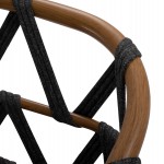 ΣΚΑΜΠΟ ΜΠΑΡ ΑΛΟΥΜΙΝΙΟΥ RICKO HM5781.11 ΚΑΦΕ ΣΚΕΛΕΤΟΣ--ΑΝΘΡΑΚΙ STRAP 56x59x102Υεκ.