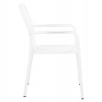 ΠΟΛΥΘΡΟΝΑ ΑΛΟΥΜΙΝΙΟΥ RACHEL HM6088.02 ΛΕΥΚΗ 63x58x85Υεκ.