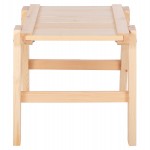 ΤΡΑΠΕΖΑΚΙ ΞΑΠΛΩΣΤΡΑΣ SKOPEL HM6114.01 ΞΥΛΟ ΠΕΥΚΟΥ ΣΕ ΦΥΣΙΚΟ 60x40x44Υεκ.