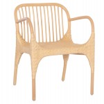 ΠΟΛΥΘΡΟΝΑ ΤΡΑΠΕΖΑΡΙΑΣ ΕΣΩΤ. ΧΩΡΩΝ GIBBON HM9957.01 ΦΥΣΙΚΟ RATTAN 62x55x82Υεκ.