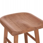 ΣΚΑΜΠΟ ΜΠΑΡ BOLMAR HM18108 ΞΥΛΟ ΤΕΑΚ ΣΕ ΦΥΣΙΚΟ 40.5x44x74Υεκ.