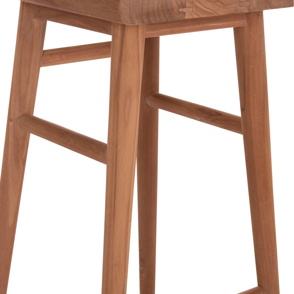 ΣΚΑΜΠΟ ΜΠΑΡ BOLMAR HM18108 ΞΥΛΟ ΤΕΑΚ ΣΕ ΦΥΣΙΚΟ 40.5x44x74Υεκ.