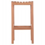 ΣΚΑΜΠΟ ΜΠΑΡ NIKOL HM18109 ΞΥΛΟ ΤΕΑΚ ΣΕ ΦΥΣΙΚΟ 40x40x77Υεκ.