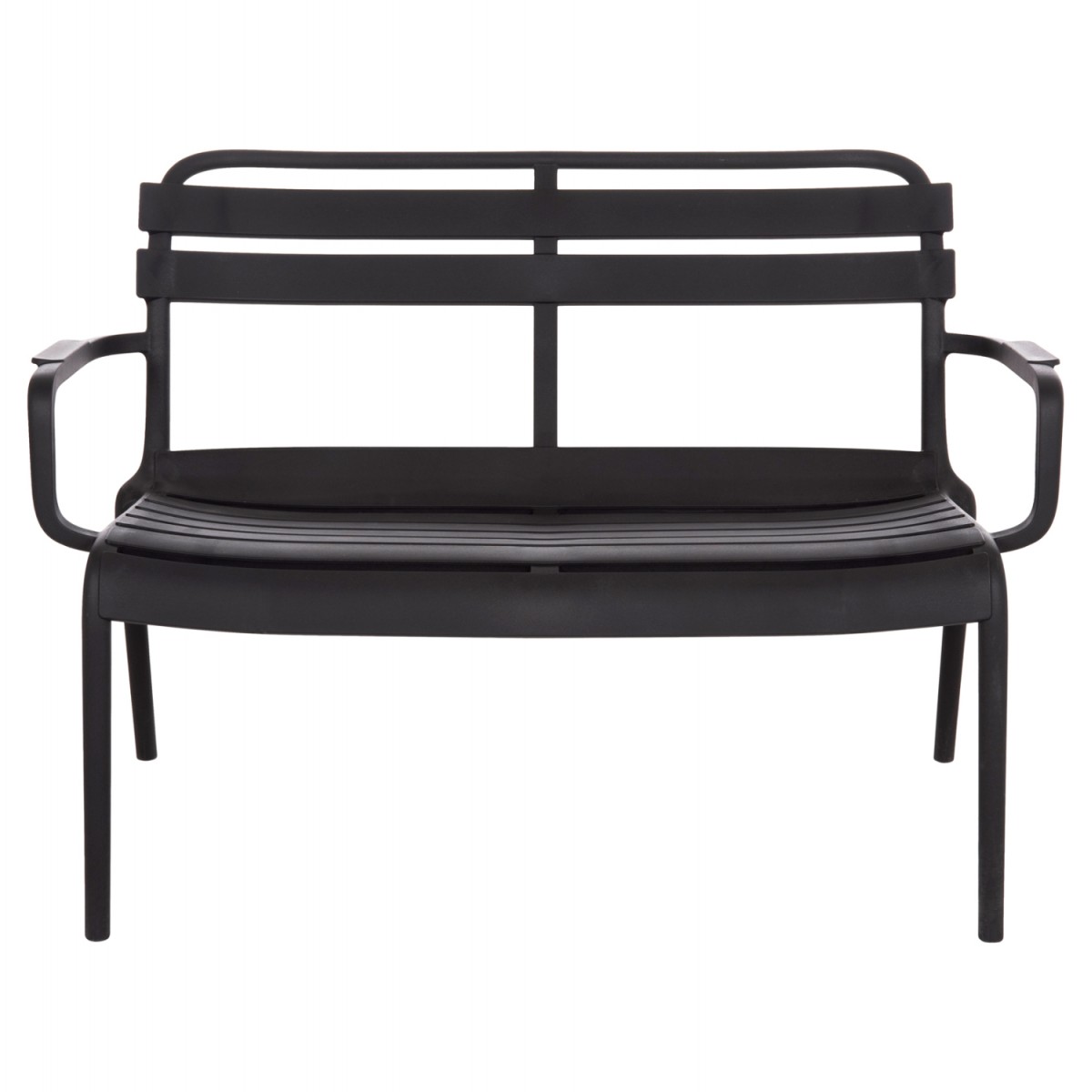 ΠΑΓΚΑΚΙ ΠΟΛΥΠΡΟΠΥΛΕΝΙΟΥ 2ΘΕΣΙΟ KORVER HM6332.02 ΜΑΥΡΟ 113x65x76Υεκ.