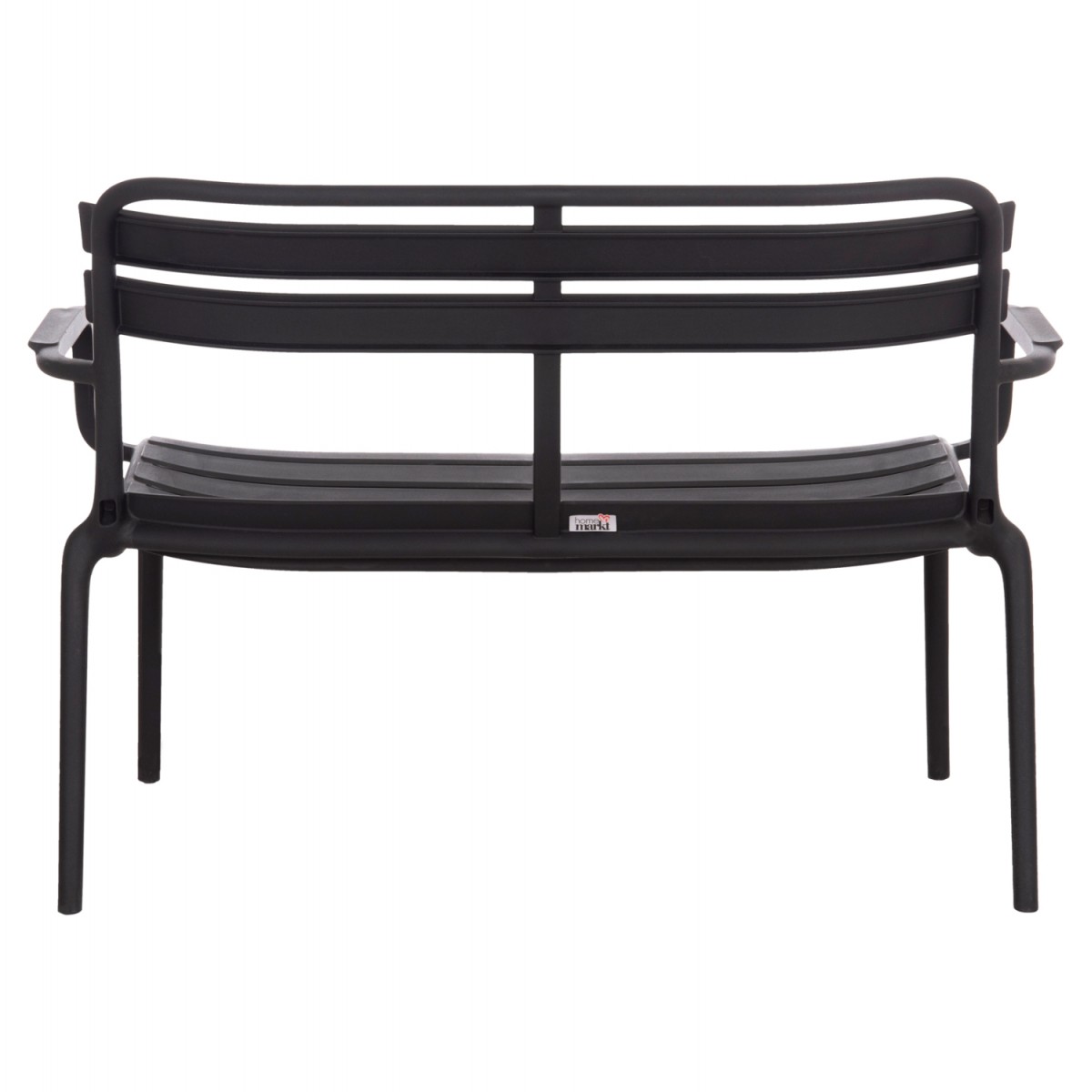 ΠΑΓΚΑΚΙ ΠΟΛΥΠΡΟΠΥΛΕΝΙΟΥ 2ΘΕΣΙΟ KORVER HM6332.02 ΜΑΥΡΟ 113x65x76Υεκ.