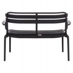 ΠΑΓΚΑΚΙ ΠΟΛΥΠΡΟΠΥΛΕΝΙΟΥ 2ΘΕΣΙΟ KORVER HM6332.02 ΜΑΥΡΟ 113x65x76Υεκ.