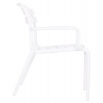 ΠΟΛΥΘΡΟΝΑ ΣΑΛΟΝΙΟΥ ΠΟΛΥΠΡΟΠΥΛΕΝΙΟΥ KORVER HM6333.01 ΛΕΥΚΗ 63.5x65x76Υεκ.