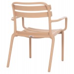 ΠΟΛΥΘΡΟΝΑ ΣΑΛΟΝΙΟΥ ΠΟΛΥΠΡΟΠΥΛΕΝΙΟΥ KORVER HM6333.04 ΚΑΠΟΥΤΣΙΝΟ 63.5x65x76Υεκ.