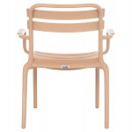 ΠΟΛΥΘΡΟΝΑ ΣΑΛΟΝΙΟΥ ΠΟΛΥΠΡΟΠΥΛΕΝΙΟΥ KORVER HM6333.04 ΚΑΠΟΥΤΣΙΝΟ 63.5x65x76Υεκ.