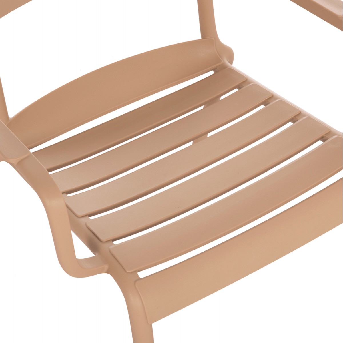 ΠΟΛΥΘΡΟΝΑ ΣΑΛΟΝΙΟΥ ΠΟΛΥΠΡΟΠΥΛΕΝΙΟΥ KORVER HM6333.04 ΚΑΠΟΥΤΣΙΝΟ 63.5x65x76Υεκ.