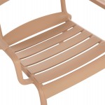 ΠΟΛΥΘΡΟΝΑ ΣΑΛΟΝΙΟΥ ΠΟΛΥΠΡΟΠΥΛΕΝΙΟΥ KORVER HM6333.04 ΚΑΠΟΥΤΣΙΝΟ 63.5x65x76Υεκ.