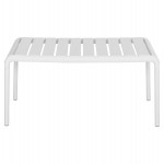 ΤΡΑΠΕΖΙ ΣΑΛΟΝΙΟΥ ΕΞΩΤΕΡΙΚΟΥ ΧΩΡΟΥ ΧΑΜΗΛΟ KORVER HM6334.01 ΠΟΛΥΠΡΟΠΥΛΕΝΙΟ ΛΕΥΚΟ 100x60x46Υεκ