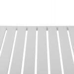 ΤΡΑΠΕΖΙ ΣΑΛΟΝΙΟΥ ΕΞΩΤΕΡΙΚΟΥ ΧΩΡΟΥ ΧΑΜΗΛΟ KORVER HM6334.01 ΠΟΛΥΠΡΟΠΥΛΕΝΙΟ ΛΕΥΚΟ 100x60x46Υεκ