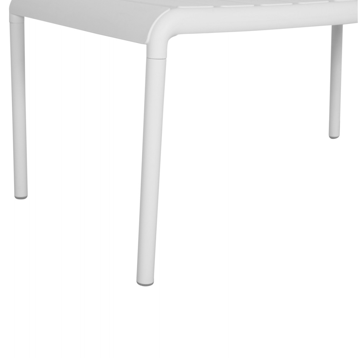 ΤΡΑΠΕΖΙ ΣΑΛΟΝΙΟΥ ΕΞΩΤΕΡΙΚΟΥ ΧΩΡΟΥ ΧΑΜΗΛΟ KORVER HM6334.01 ΠΟΛΥΠΡΟΠΥΛΕΝΙΟ ΛΕΥΚΟ 100x60x46Υεκ