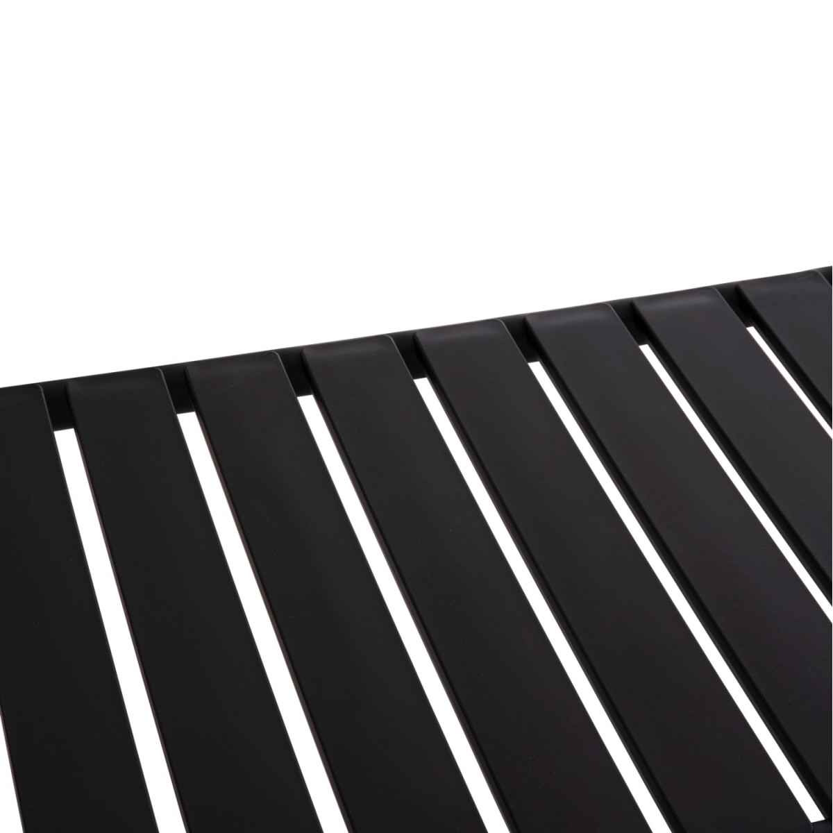 ΤΡΑΠΕΖΙ ΣΑΛΟΝΙΟΥ ΕΞΩΤΕΡΙΚΟΥ ΧΩΡΟΥ ΧΑΜΗΛΟ KORVER HM6334.02 ΠΟΛΥΠΡΟΠΥΛΕΝΙΟ ΜΑΥΡΟ 100x60x46Υεκ