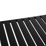 ΤΡΑΠΕΖΙ ΣΑΛΟΝΙΟΥ ΕΞΩΤΕΡΙΚΟΥ ΧΩΡΟΥ ΧΑΜΗΛΟ KORVER HM6334.02 ΠΟΛΥΠΡΟΠΥΛΕΝΙΟ ΜΑΥΡΟ 100x60x46Υεκ