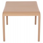 ΤΡΑΠΕΖΙ ΣΑΛΟΝΙΟΥ ΕΞΩΤΕΡΙΚΟΥ ΧΩΡΟΥ ΧΑΜΗΛΟ KORVER HM6334.04 ΠΟΛΥΠΡΟΠΥΛΕΝΙΟ ΚΑΠΟΥΤΣΙΝΟ 100x60x46Υεκ