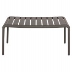 ΤΡΑΠΕΖΙ ΣΑΛΟΝΙΟΥ ΕΞΩΤERIKOY ΧΩΡΟΥ ΧΑΜΗΛΟ KORVER HM6334.05 ΠΟΛΥΠΡΟΠΥΛΕΝΙΟ DARK OLIVE 100x60x46Υεκ