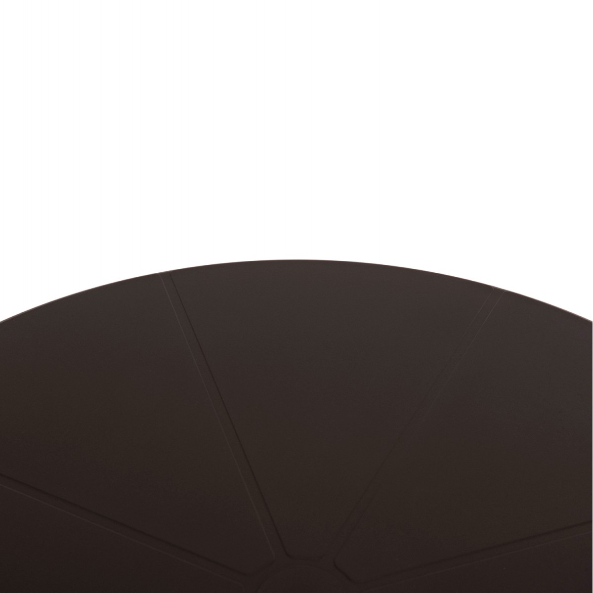 ΤΡΑΠΕΖΙ ΠΟΛΥΠΡΟΠΥΛΕΝΙΟΥ ΣΤΡΟΓΓΥΛΟ TERRIN HM6124.13 ΚΑΦΕ Φ60x75Υεκ.