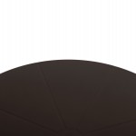 ΤΡΑΠΕΖΙ ΠΟΛΥΠΡΟΠΥΛΕΝΙΟΥ ΣΤΡΟΓΓΥΛΟ TERRIN HM6124.13 ΚΑΦΕ Φ60x75Υεκ.