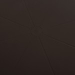 ΤΡΑΠΕΖΙ ΠΟΛΥΠΡΟΠΥΛΕΝΙΟΥ ΣΤΡΟΓΓΥΛΟ TERRIN HM6124.13 ΚΑΦΕ Φ60x75Υεκ.