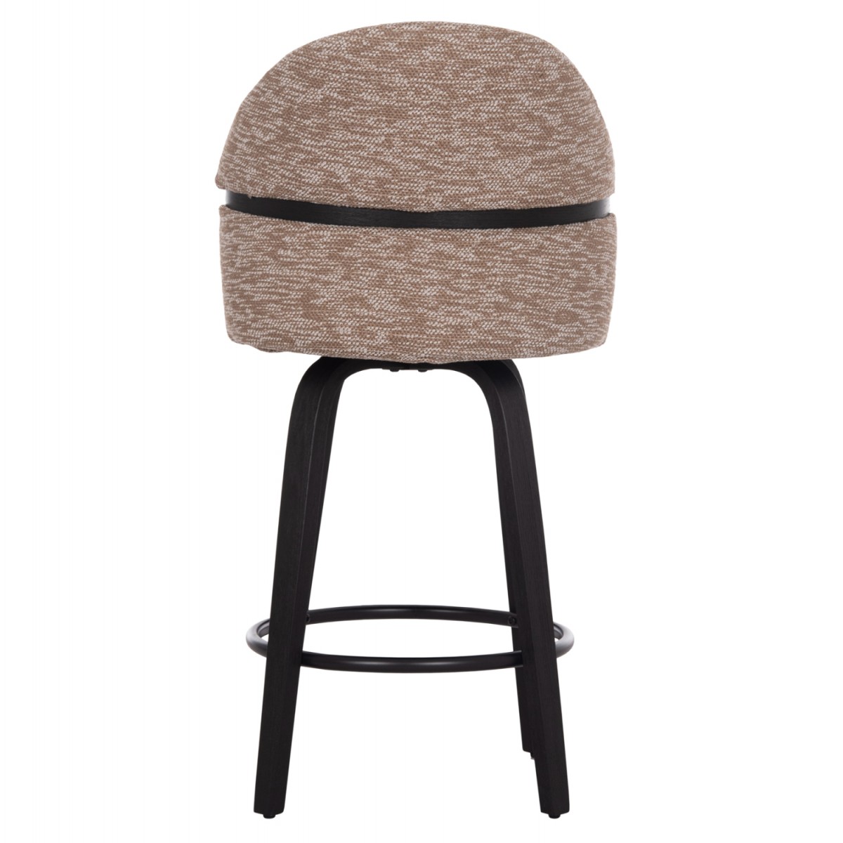 ΣΚΑΜΠΟ ΜΠΑΡ ΠΕΡΙΣΤΡΕΦΟΜΕΝΟ DEKKER HM18250.02 PLYWOOD ΜΑΥΡΟ--ΥΦΑΣΜΑ ΚΑΦΕ 48x54x96Υεκ.