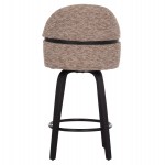 ΣΚΑΜΠΟ ΜΠΑΡ ΠΕΡΙΣΤΡΕΦΟΜΕΝΟ DEKKER HM18250.02 PLYWOOD ΜΑΥΡΟ--ΥΦΑΣΜΑ ΚΑΦΕ 48x54x96Υεκ.