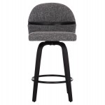 ΣΚΑΜΠΟ ΜΠΑΡ ΠΕΡΙΣΤΡΕΦΟΜΕΝΟ DEKKER HM18250.03 PLYWOOD ΜΑΥΡΟ--ΥΦΑΣΜΑ ΓΚΡΙ 48x54x96Υεκ.