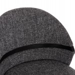 ΣΚΑΜΠΟ ΜΠΑΡ ΠΕΡΙΣΤΡΕΦΟΜΕΝΟ DEKKER HM18250.03 PLYWOOD ΜΑΥΡΟ--ΥΦΑΣΜΑ ΓΚΡΙ 48x54x96Υεκ.