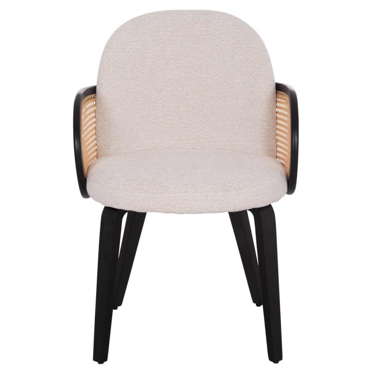 ΠΟΛΥΘΡΟΝΑ ΤΡΑΠΕΖΑΡΙΑΣ BECKER HM18246.02 PLYWOOD ΜΑΥΡΟ--ΕΚΡΟΥ ΥΦΑΣΜΑ 54x62x79Υεκ.