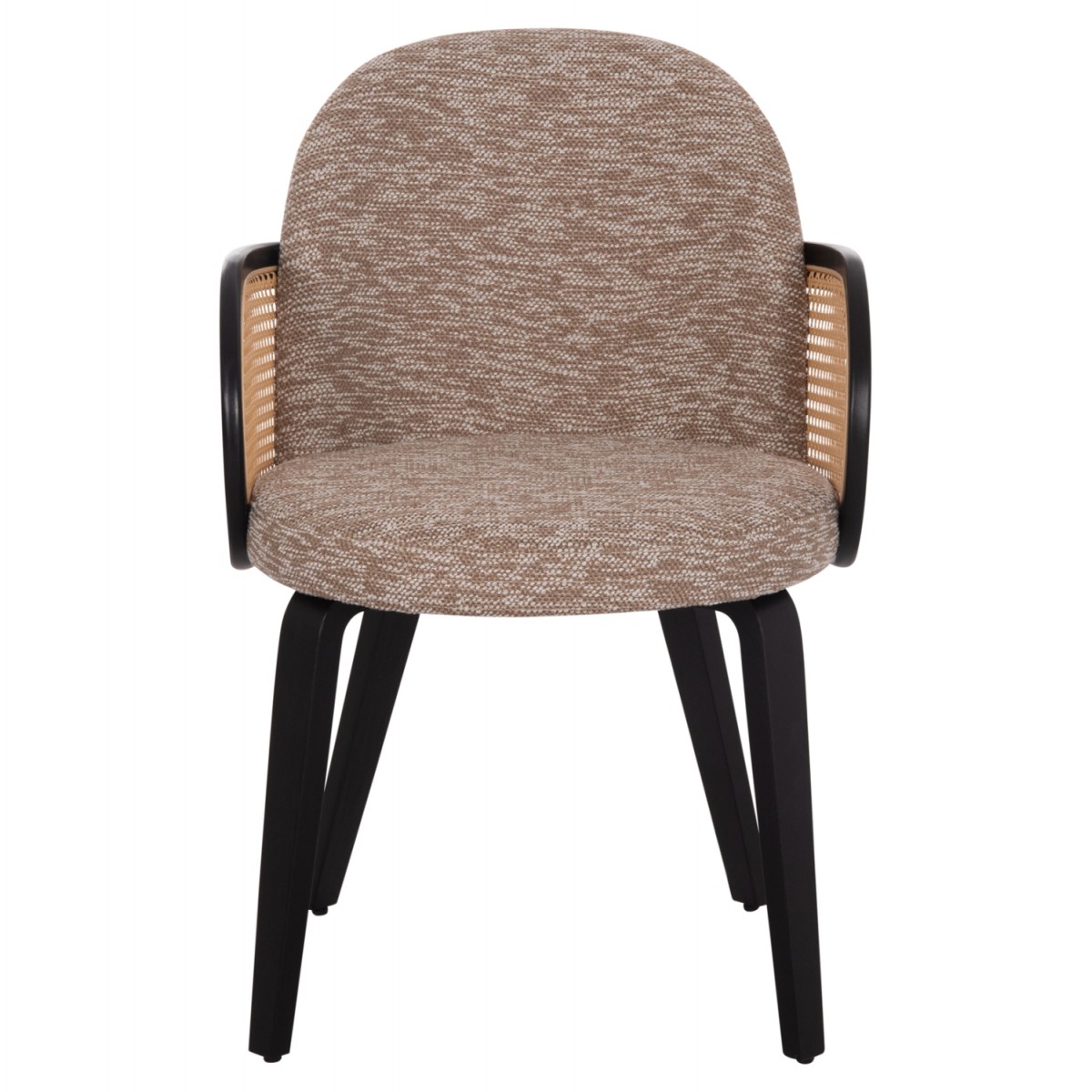 ΠΟΛΥΘΡΟΝΑ ΤΡΑΠΕΖΑΡΙΑΣ BECKER HM18246.03 PLYWOOD ΜΑΥΡΟ--ΚΑΦΕ ΥΦΑΣΜΑ 54x62x79Υεκ.