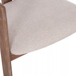 ΠΟΛΥΘΡΟΝΑ ΤΡΑΠΕΖΑΡΙΑΣ KALL HM18247.01 ΜΠΕΖ ΥΦΑΣΜΑ--ΜΑΤ WHITEWASH PLYWOOD 56x45x73Υεκ.