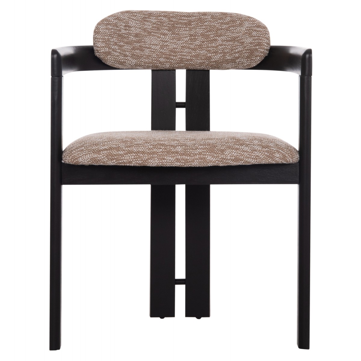 ΠΟΛΥΘΡΟΝΑ ΤΡΑΠΕΖΑΡΙΑΣ KALL HM18247.02 ΚΑΦΕ ΥΦΑΣΜΑ--PLYWOOD ΣΕ ΜΑΥΡΟ 56x45x73Υεκ