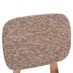 ΚΑΡΕΚΛΑ ΤΡΑΠΕΖΑΡΙΑΣ BELLISI HM18248.01 ΚΑΦΕ ΥΦΑΣΜΑ-PLYWOOD ΧΡΩΜΑ ΔΡΥΟΣ 53x56x78Υεκ.